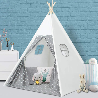 47'' W X 47'' D Indoor / Outdoor Polyester Triangular Play Tent